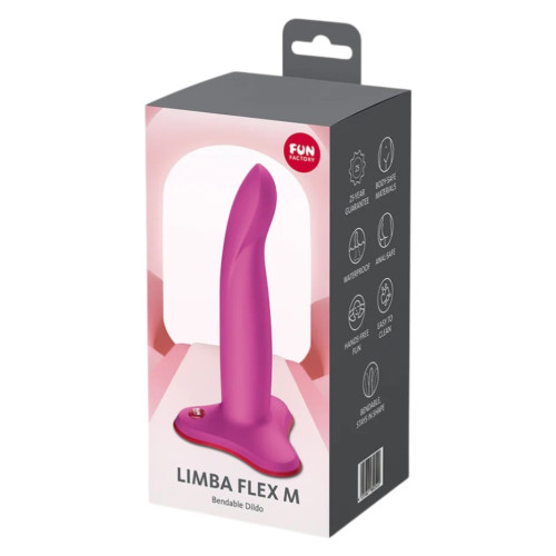 Фаллоимитатор Fun Factory Limba Flex Medium Розовый