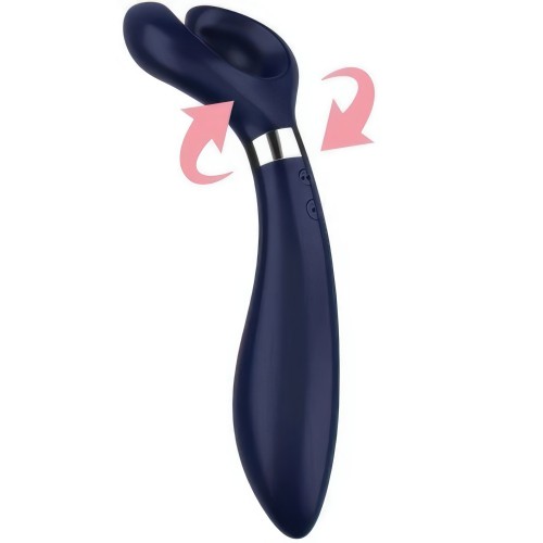 Многофункциональный вибратор синий Endless Fun Satisfyer