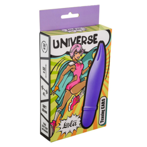 Мини-вибратор фиолетовый Universe Teasing Ears