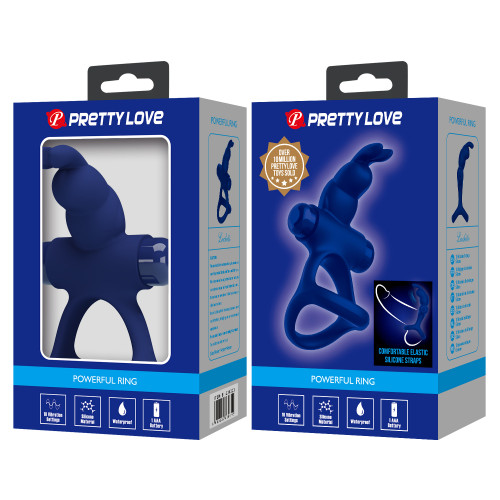 Эрекционное виброкольцо Pretty love Powerful Ring