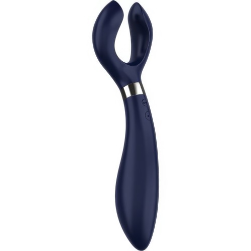 Многофункциональный вибратор синий Endless Fun Satisfyer
