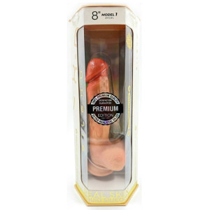 Фаллоимитатор Premium Real Skin Model 1 "8" 21 см