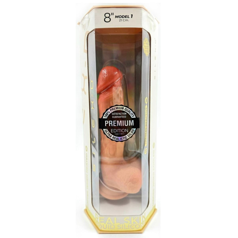 Фаллоимитатор Premium Real Skin Model 1 "8" 21 см