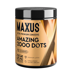MAXUS Презервативы точечные Amazing 15 шт X-Edition