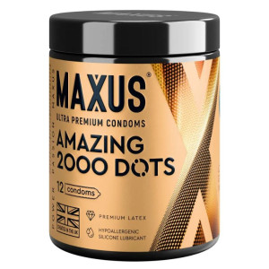 MAXUS Презервативы точечные Amazing 12 шт X-Edition