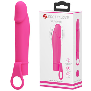 Мини-вибратор Pretty Love Xiuhcoatl розовый