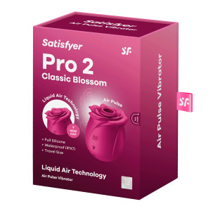 Вакуумно-волновой бесконтактный стимулятор Pro 2 Classic Blossom Satisfyer (иной угол)