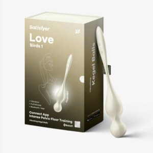 Виброшарики белые Love Birds 1 Satisfyer