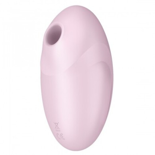 Вакуумно-волновой стимулятор клитора с вибрацией розовый Vulva Lover 3 Satisfyer