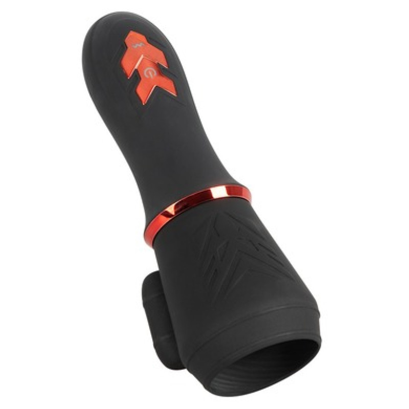 Мастурбатор нереалистичный с вибрацией c 2-мя моторами Rebel Glans Masturbator with 2 Motors