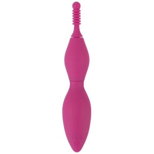 Клиторальный точечный вибратор с 3 насадками Smile Spot Vibrator