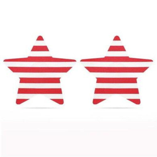 Набор дерзких пэстисов для груди Stars and Stripes Nipple Pasties