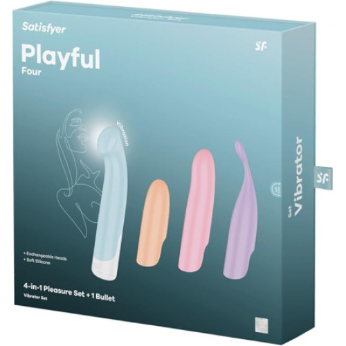 Набор вибраторов Playful Four Set Satisfyer
