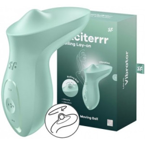 Клиторальный вибростимулятор мятный Exciterrr Satisfyer