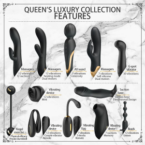 Набор премиум игрушек Pretty Love Queen's Luxury Collection (иной угол)