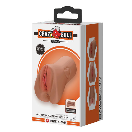 Мастурбатор реалистичный Crazy bull Elena
