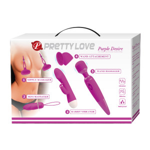 Набор игрушек Pretty Love Pirple Desire