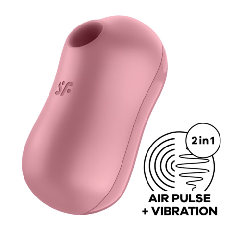 Вакуумно-волновой вибратор розовый Cotton Candy Satisfyer