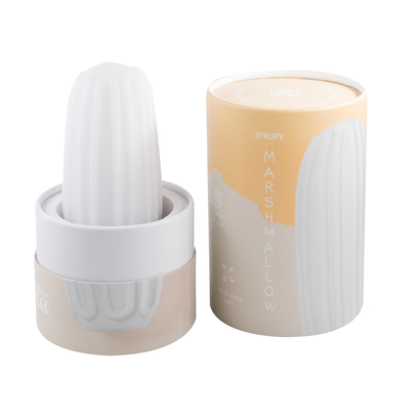 Мастурбатор двусторонний белый Marshmallow Maxi Syrupy