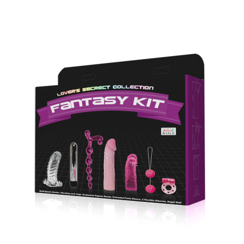 Набор для любовных игр Lover's Secret Collection Fantasy Kit (7 предметов) Baile