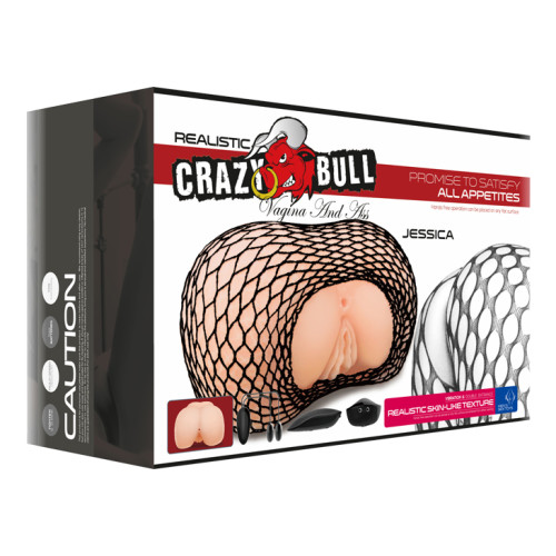 Мастурбатор попка и вагина Crazy bull Jessica