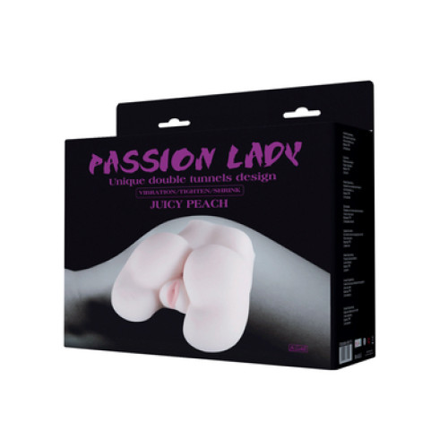 Мастурбатор попка и вагина с вибрацией Baile Passion Lady Juicy Peach
