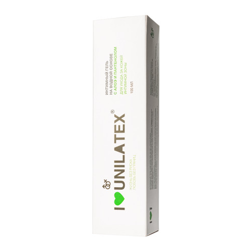 Интимный гель на водной основе Unilatex Aloe Vera + Пантенол (100 мл)