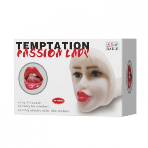Мастурбатор ротик с вибрацией Passion Lady Temptation