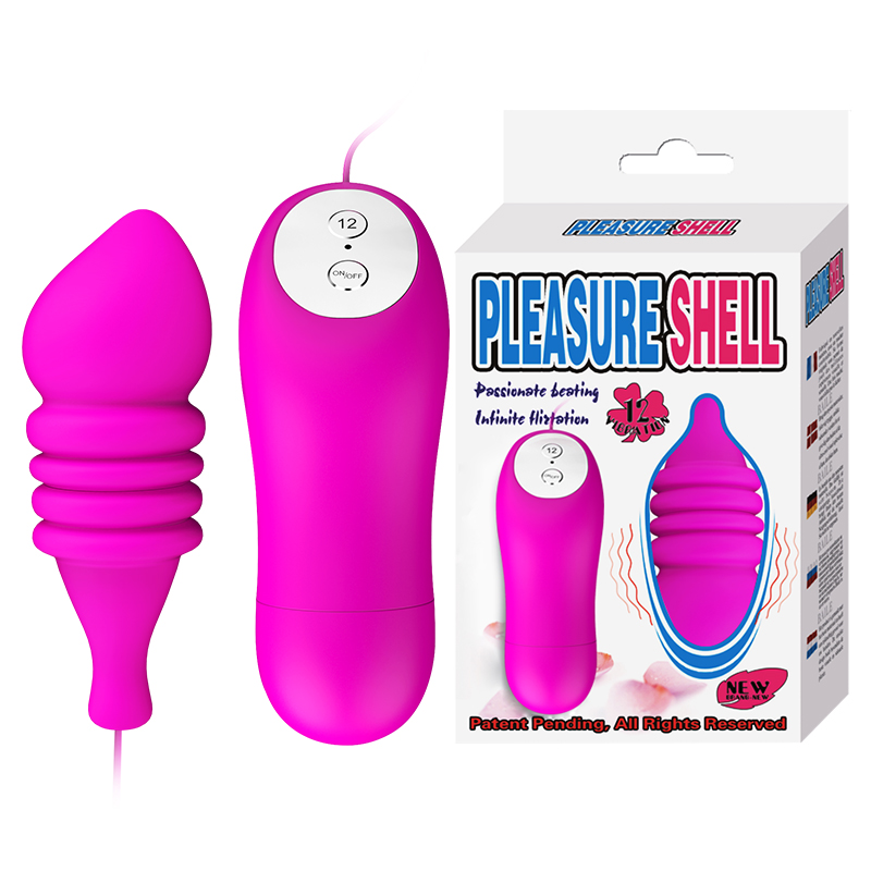 Виброяйцо с пультом Baile Pleasure Shell