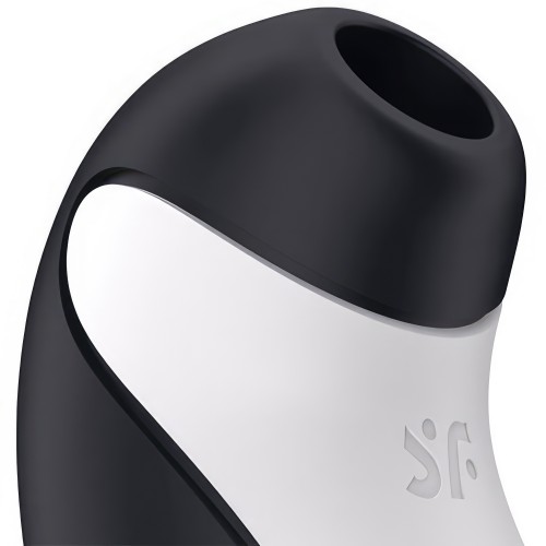 Вакуумно-волновой стимулятор клитора с вибрацией Orca Satisfyer