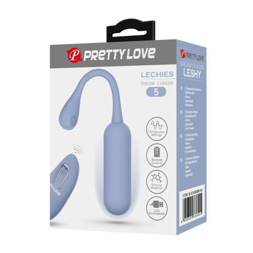Виброяйцо вытянутое Pretty Love Lechies голубое