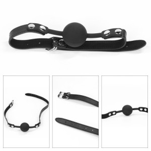 Набор для ролевых игр Deluxe Bondage Kit (маска, кляп, плеть) (иной угол)