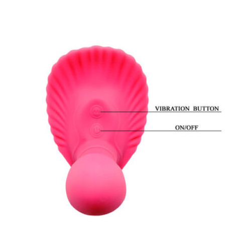 Вибростимулятор с дистанционным управлением Pretty Love Fancy Clamshell