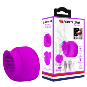 Компактный стимулятор с функцией вылизывания Pretty Love Estelle