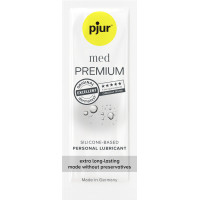 Гипоаллергенный силиконовый лубрикант pjur Med Premium glide (1,5 мл)