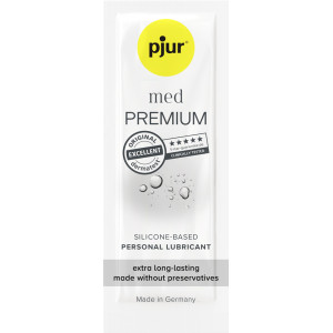 Гипоаллергенный силиконовый лубрикант pjur Med Premium glide (1,5 мл)