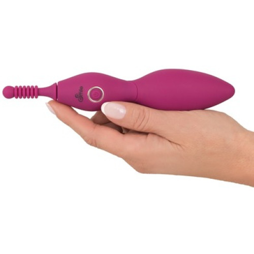 Клиторальный точечный вибратор с 3 насадками Smile Spot Vibrator