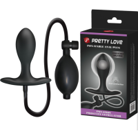 Надувной анальный плаг-стимулятор простаты Pretty Love Inflatable Anal Plug