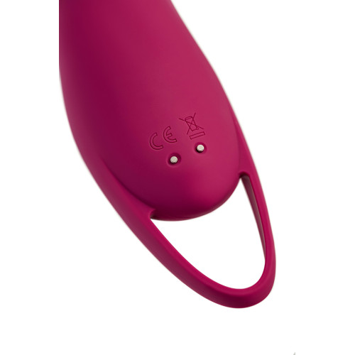 Вакуумно-волновой стимулятор клитора с вибрацией бордовый Pocket Pro 1 Satisfyer