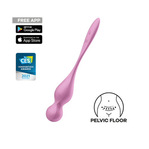 Виброшарики розовые Love Birds 1 Satisfyer