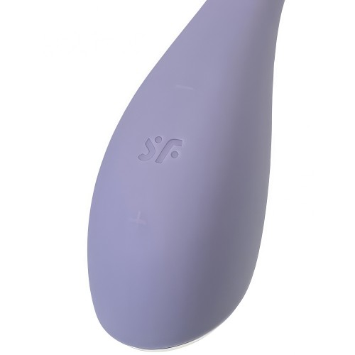 Гибкий смарт-вибратор для точки G сиреневый G-Spot Flex 5 Satisfyer
