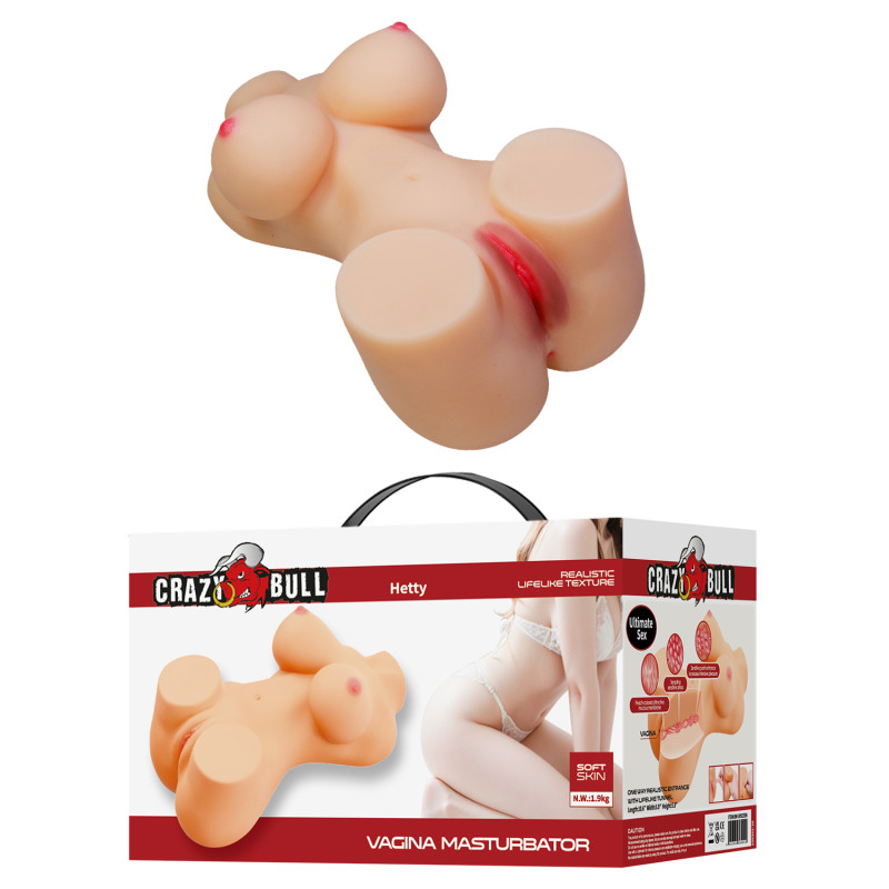 Реалистичный мастурбатор вагина Crazy Bull Hetty