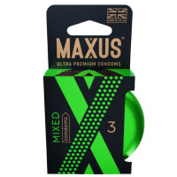 Набор презервативов в железном кейсе MAXUS Mixed 3 шт