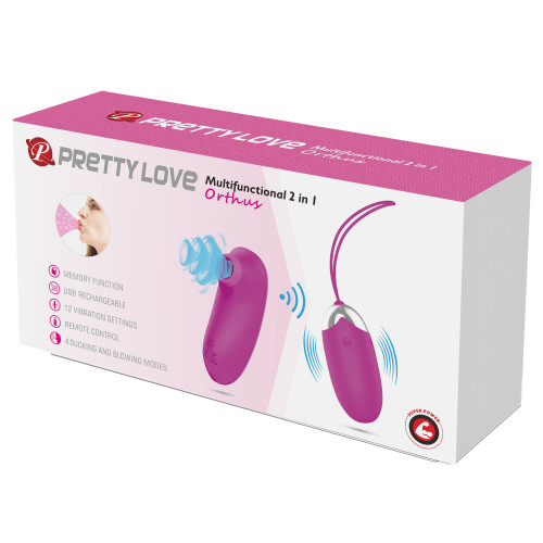 Набор вибростимуляторов Pretty Love Orthus