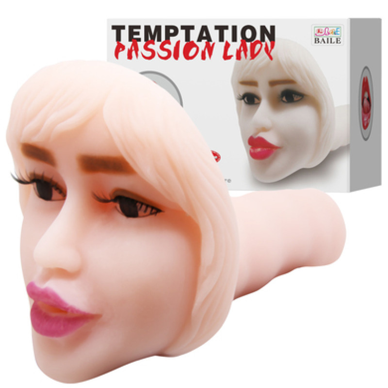 Мастурбатор ротик с вибрацией Passion Lady Temptation
