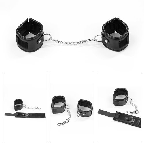 Набор для ролевых игр Deluxe Bondage Kit (маска, кляп, наручники, тиклер)
