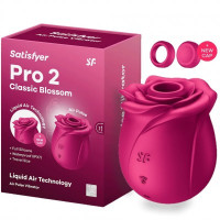 Вакуумно-волновой бесконтактный стимулятор Pro 2 Classic Blossom Satisfyer