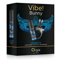 Набор Orgie Vibe! Bunny с вибрирующим гелем Sexy Vibe и виброкольцом