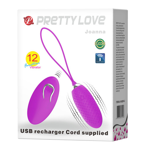 Виброяйцо с пультом Pretty Love Joanna