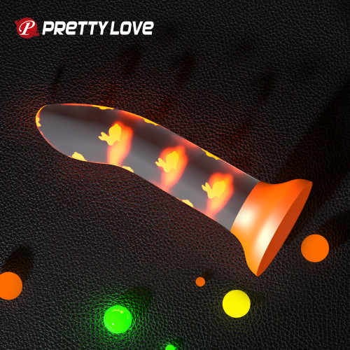 Фаллоимитатор светящийся в темноте Pretty Love Magical Nightfall